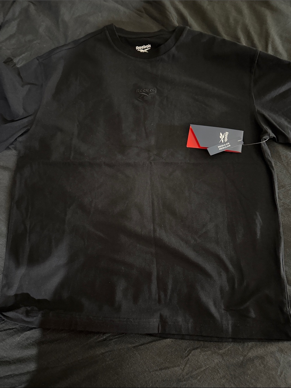 Reebok Black Logo T-Shirt